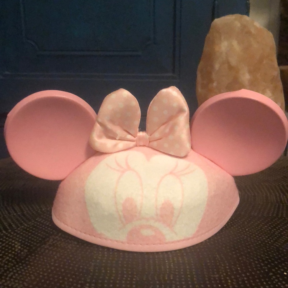 Disney infant Minnie Mouse classic Mouseketeer ear hat with bow